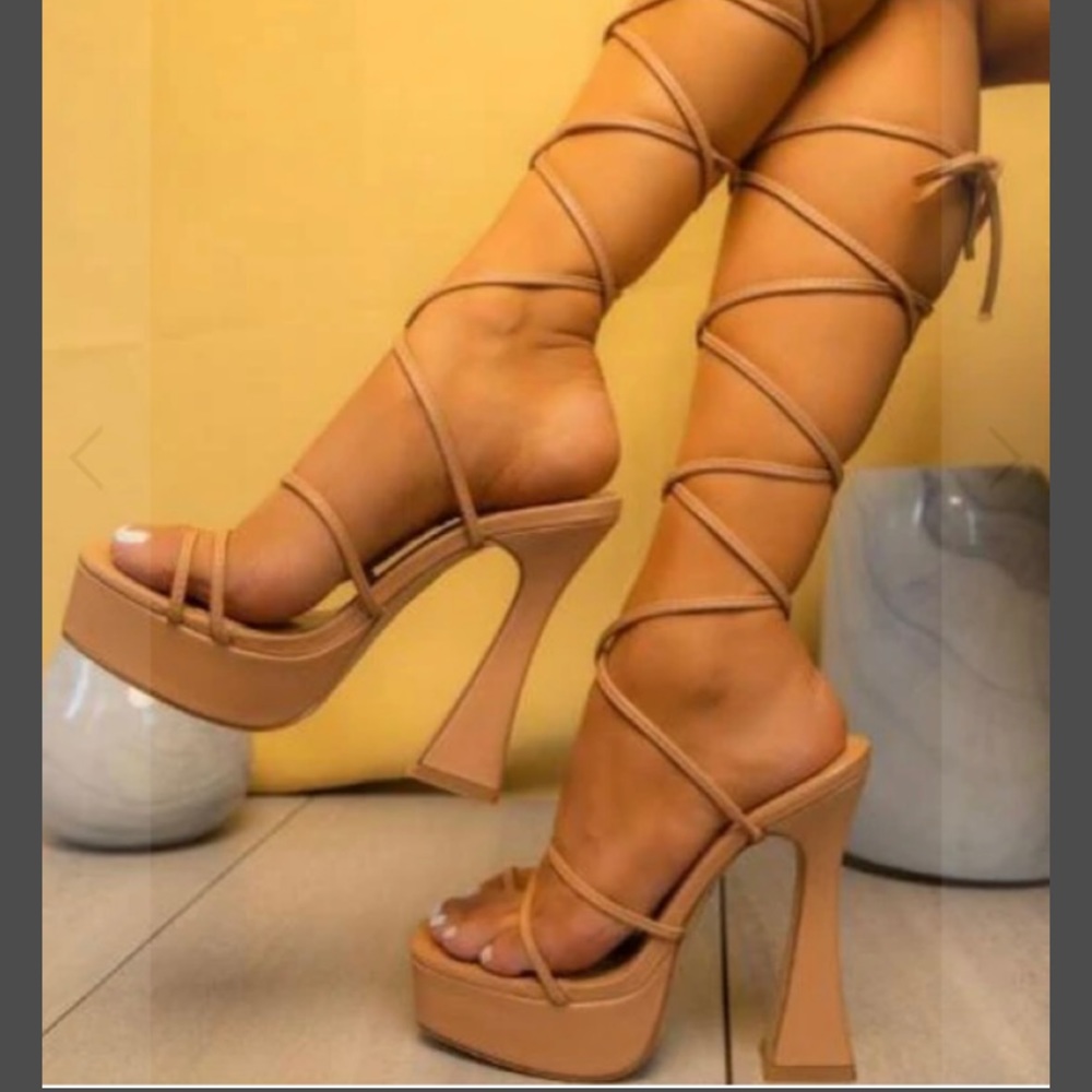 Tan heels